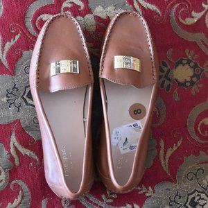 NEW Kate Spade Corrie Cognac Brown Loafers